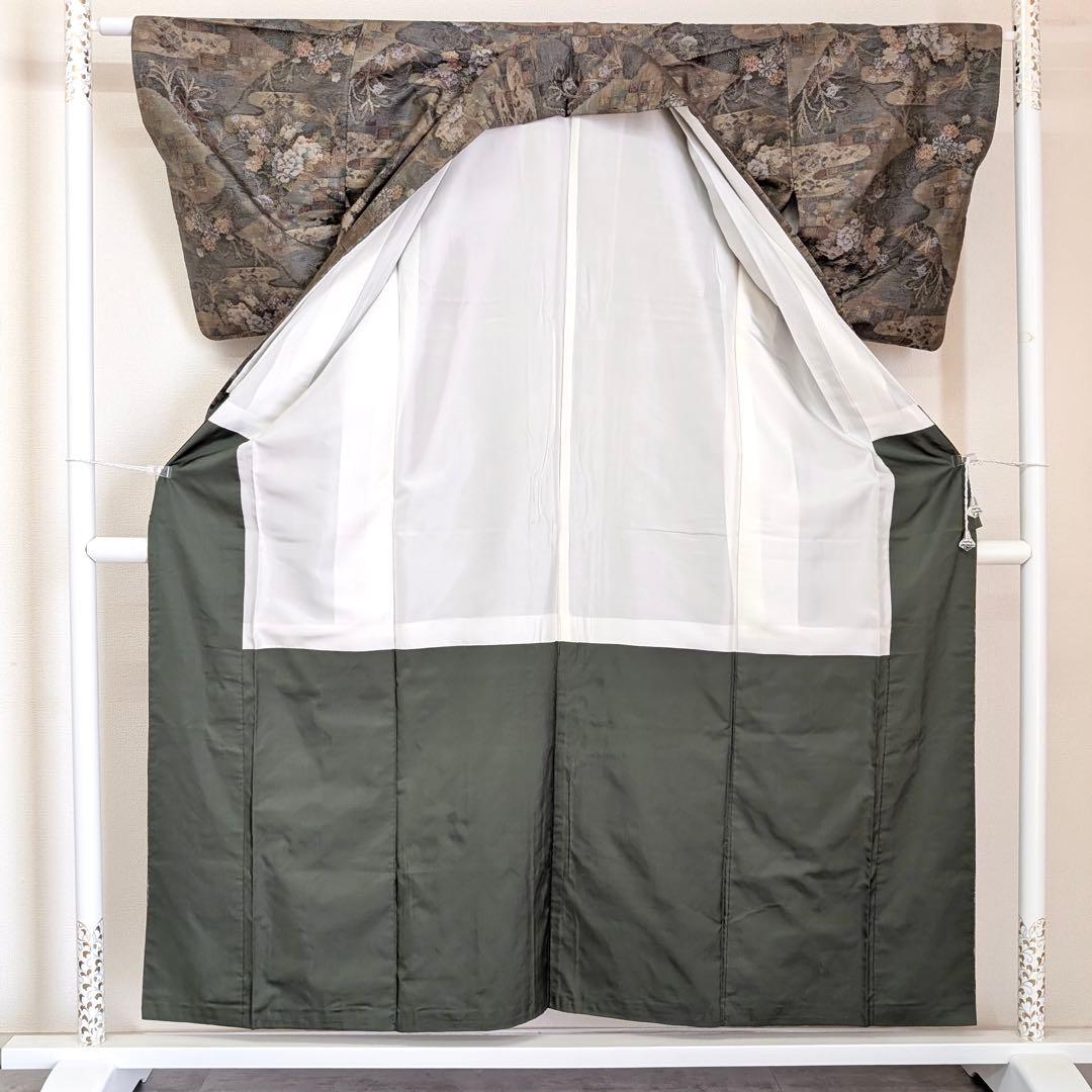 ⭐︎K0967 美品 逸品 お洒落 都喜ヱ門 7マルキ 正絹 木綿 大島紬