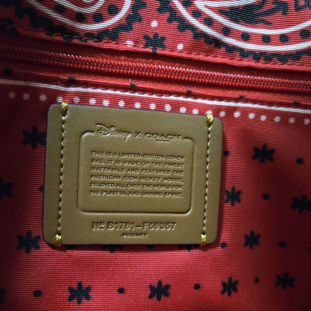 m！！最終値下げ！未使用タグ付き　COACH ミッキーマウス トートバッグ