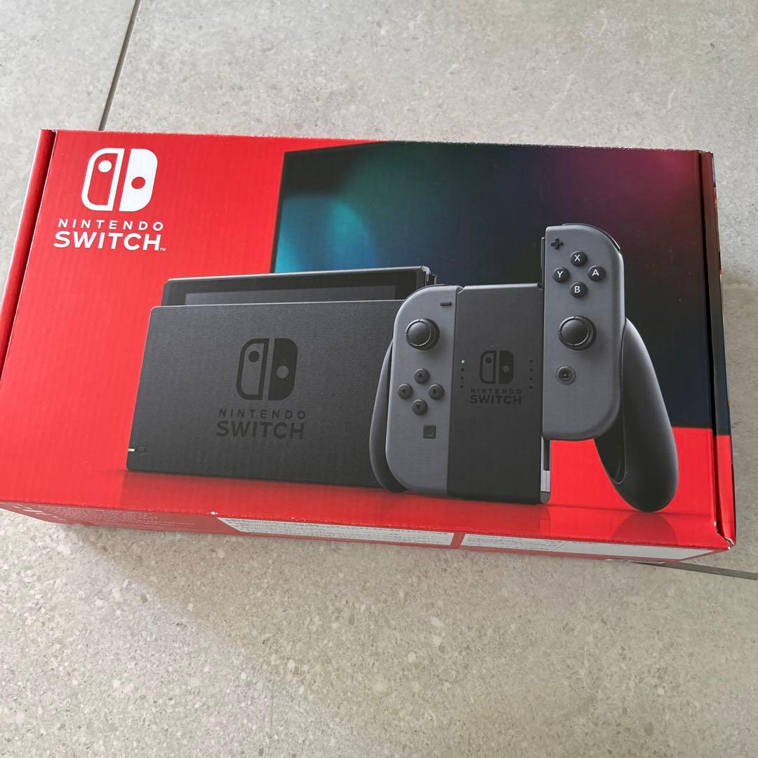 【新品】Nintendo Switch 本体 グレー Joy-Con付き