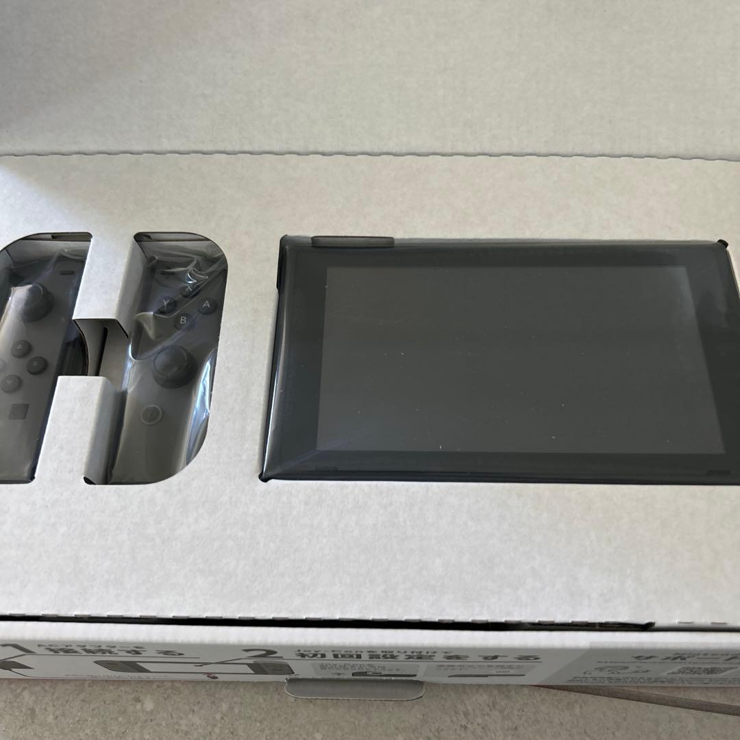 【新品】Nintendo Switch 本体 グレー Joy-Con付き