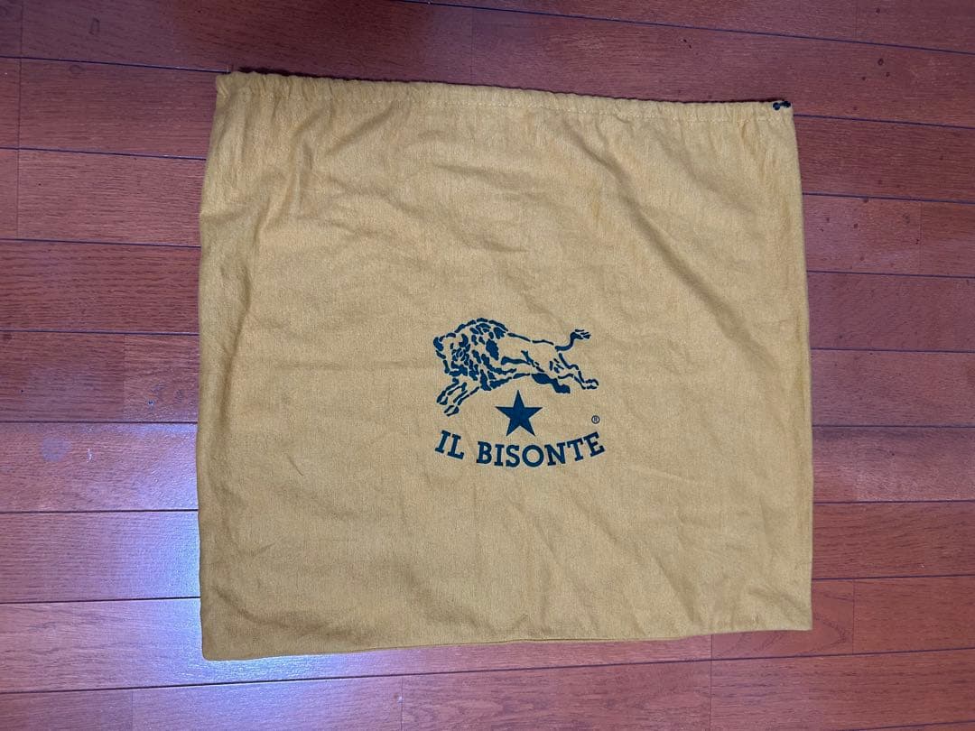★祝日値下❗️ILBISONTEイルビゾンテ ショルダーバッグレザー＊キャンバス地