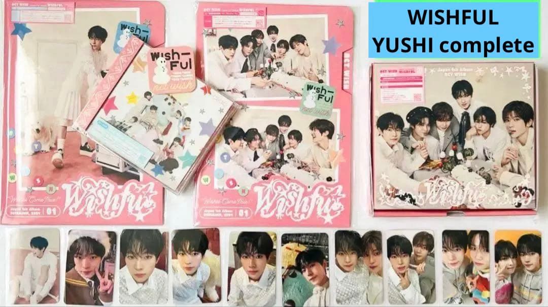 NCT WISH WISHFUL YUSHI コンプリートSETトレカ10枚付