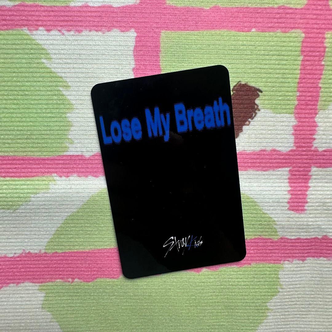 Straykids Lose My Breath スミン バンチャン トレカ