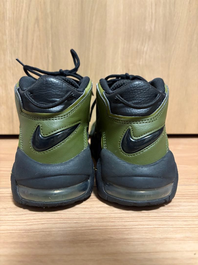 Nike Air More Uptempo ブラック/オリーブ