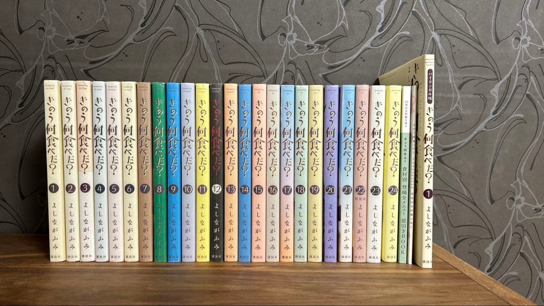 きのう何食べた?　1〜24巻セットとバイリンガル版、記念小冊子2冊