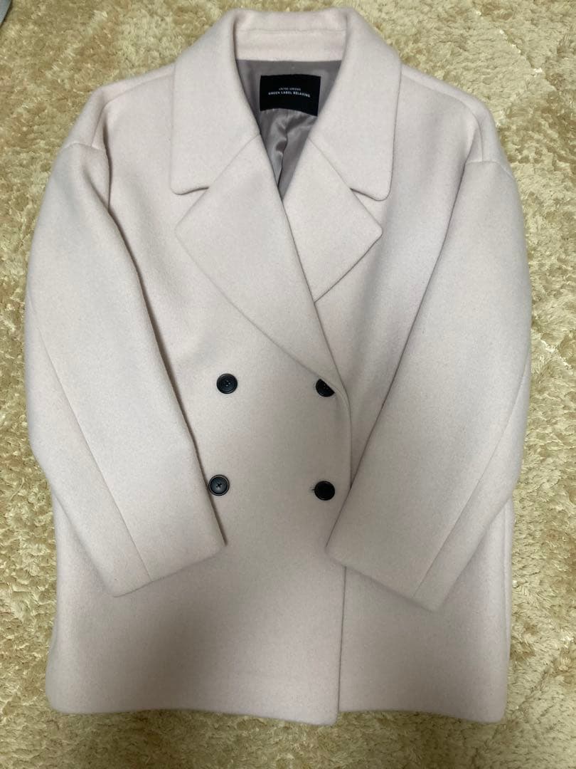 green label relaxingパイルメルトンチェスター ショートコート