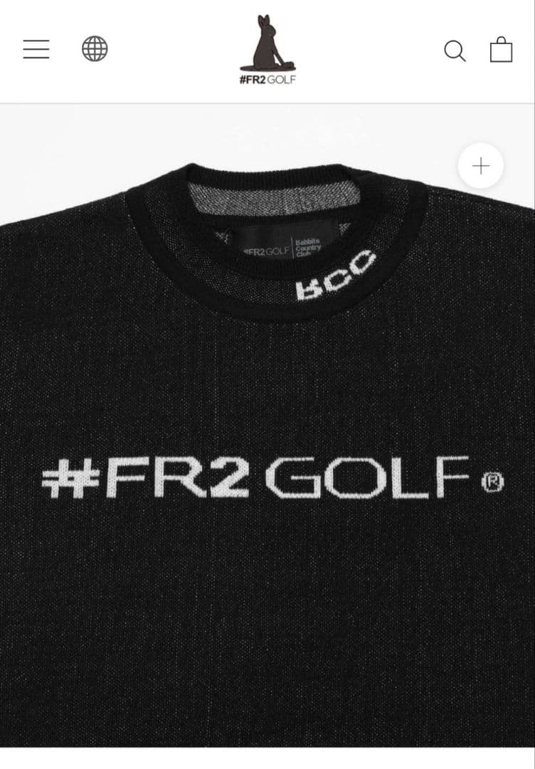 FR2GOLF モックネック Mサイズ サークルロゴ 完売品