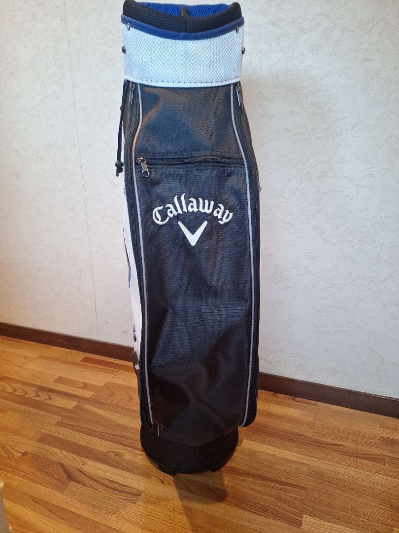 Callaway WARBIRD ブルー ゴルフキャディバッグ フード付き 単品