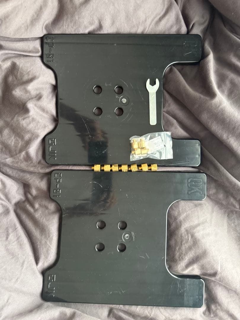 OJK カービングプレート　ハード　ブラック　一度使用済み