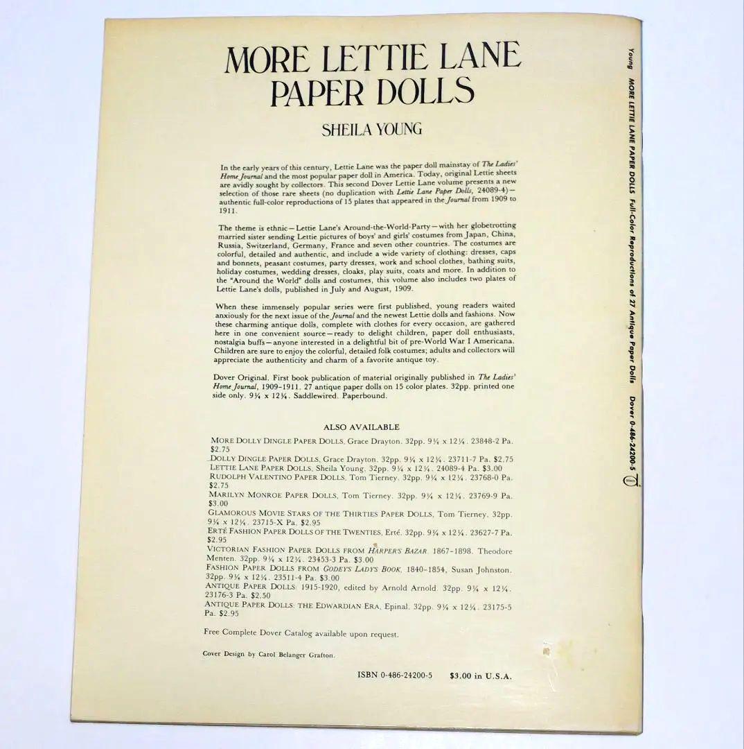 洋書　アンティーク ペーパードールズ等　５冊セット