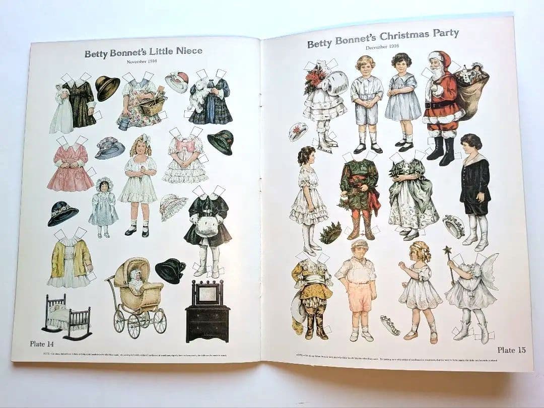 洋書　アンティーク ペーパードールズ等　５冊セット