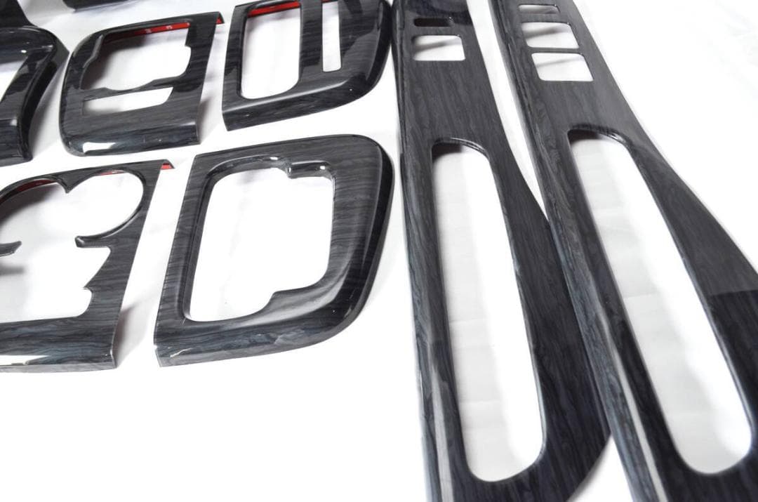 インテリアパネル DA17V DA17W エブリイワゴン DA17系 黒木目