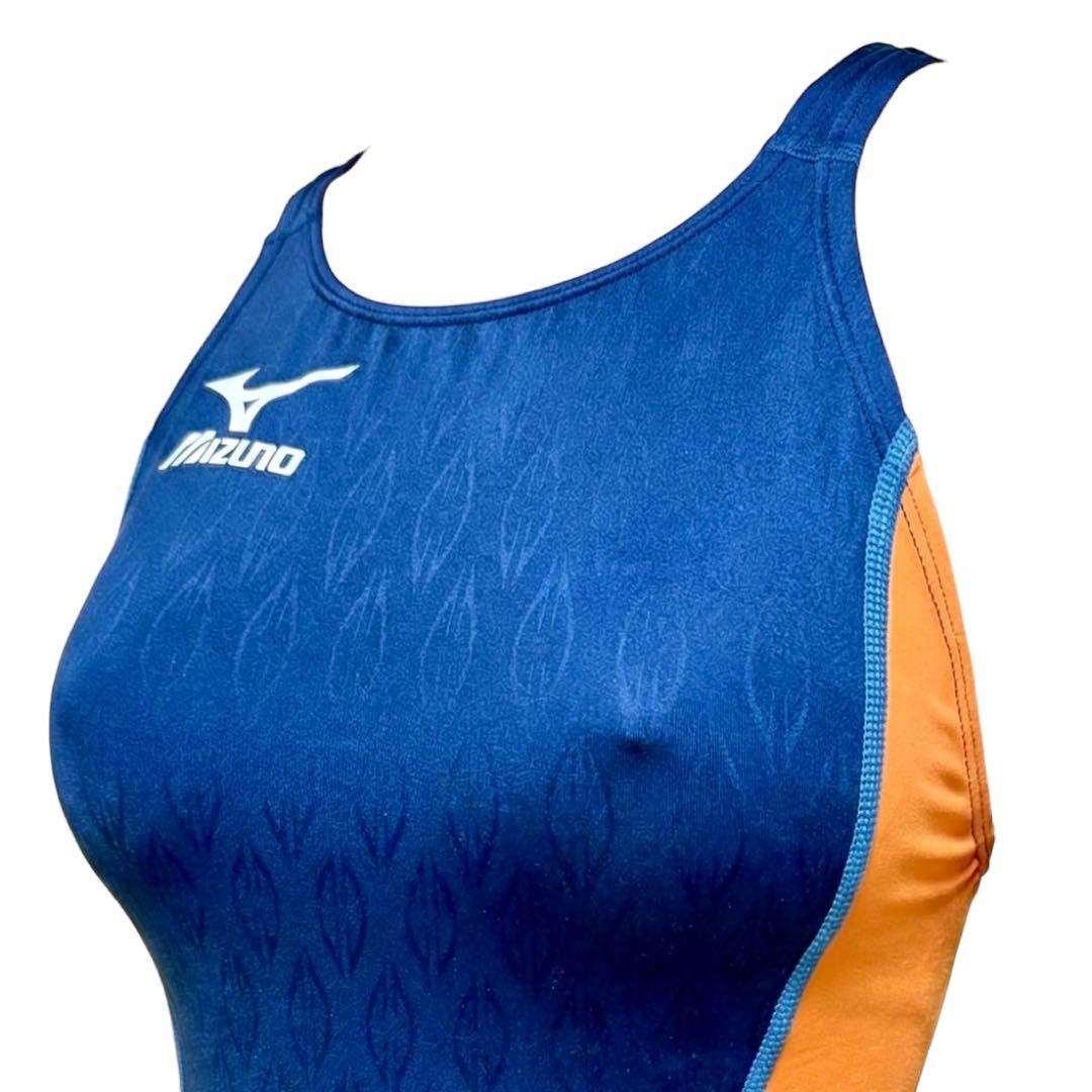 【希少】ミズノ マイティライン うろこ ハイカット 競泳水着 Ｍサイズ