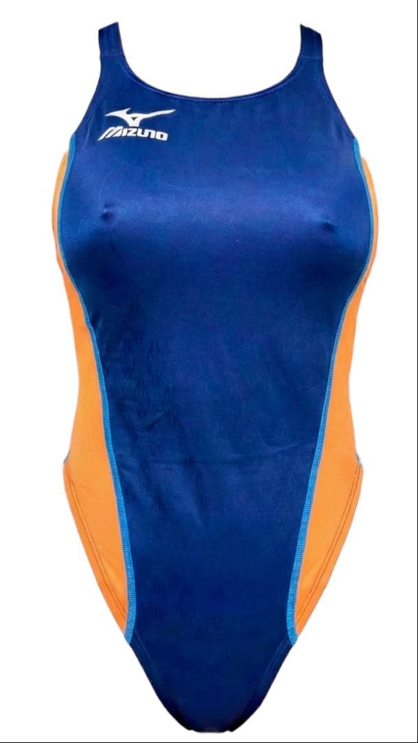 【希少】ミズノ マイティライン うろこ ハイカット 競泳水着 Ｍサイズ