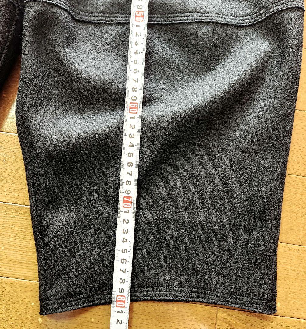 banmariバルーンパンツ　圧縮ウールニット黒