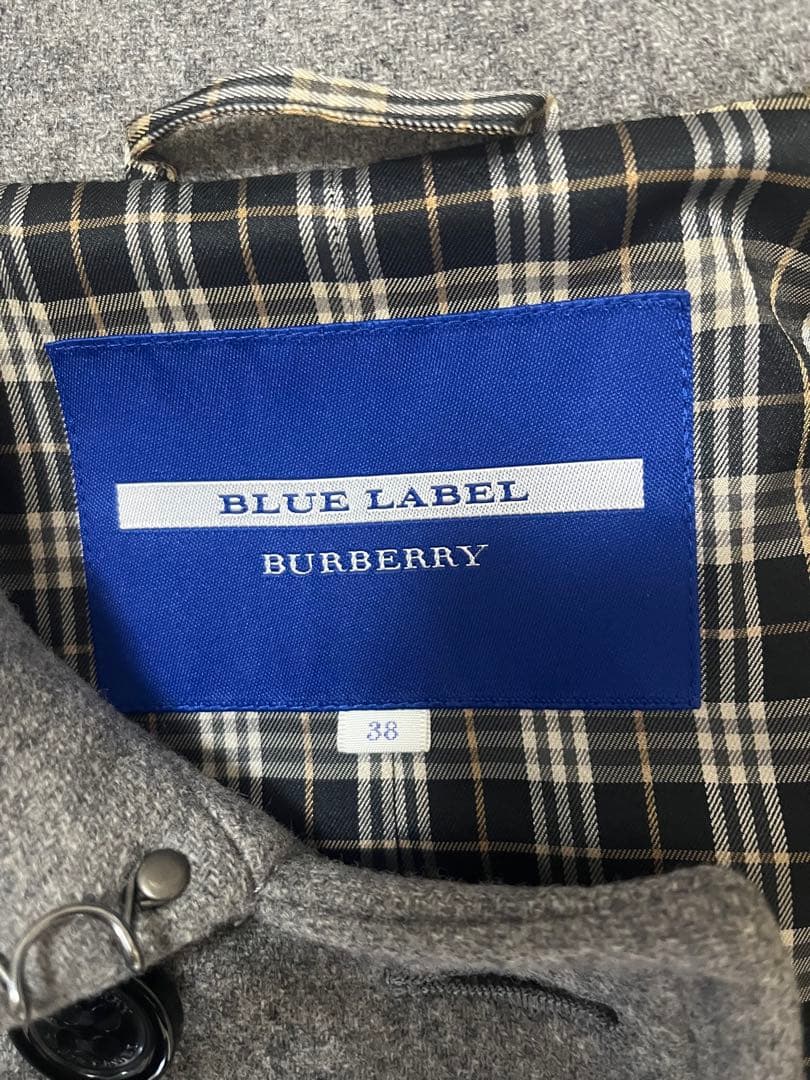 ☆バーバリー ブルーレーベル ロングコート Mサイズ