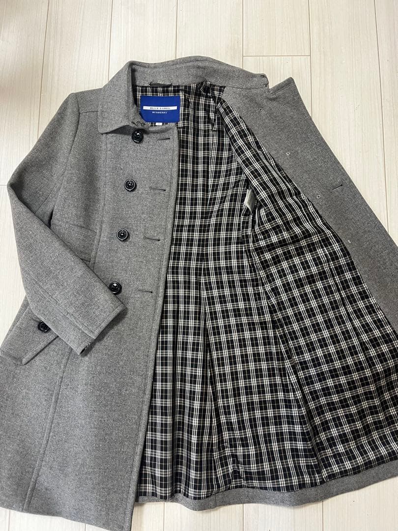 ☆バーバリー ブルーレーベル ロングコート Mサイズ