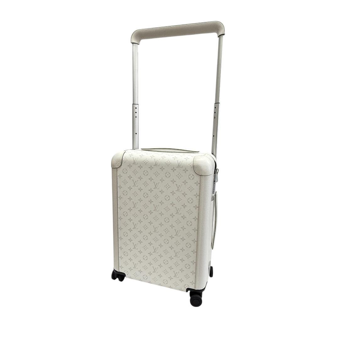 美品 ルイヴィトン キャリーケース ホライゾン55 タイガラマ モノグラム 白