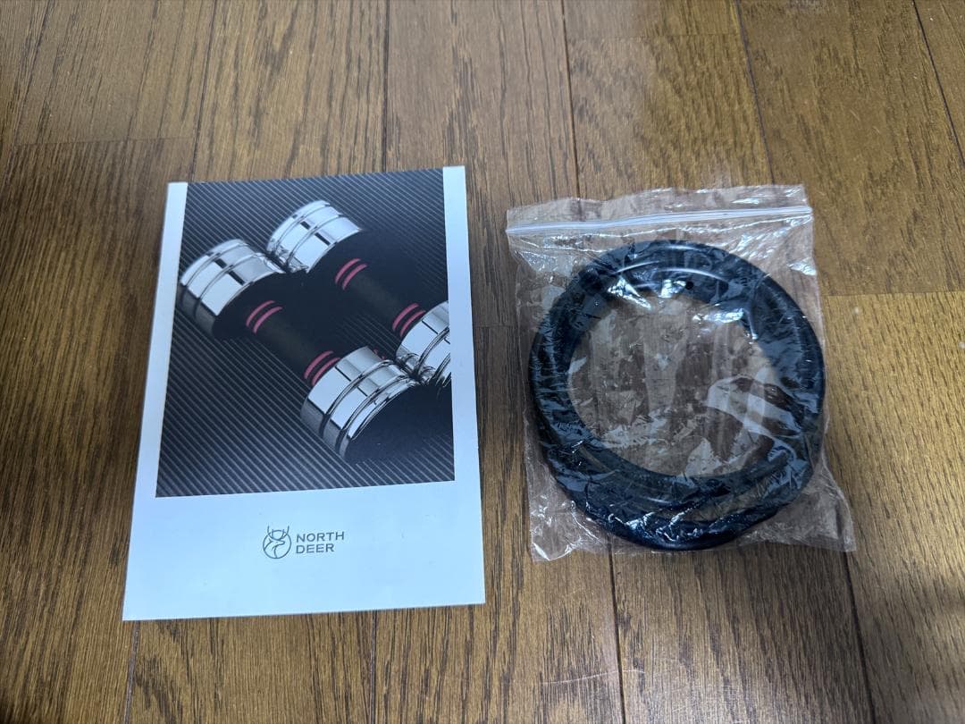 Northdeer ダンベル 可変式 小型 スチール製 10kg×2 ブラック