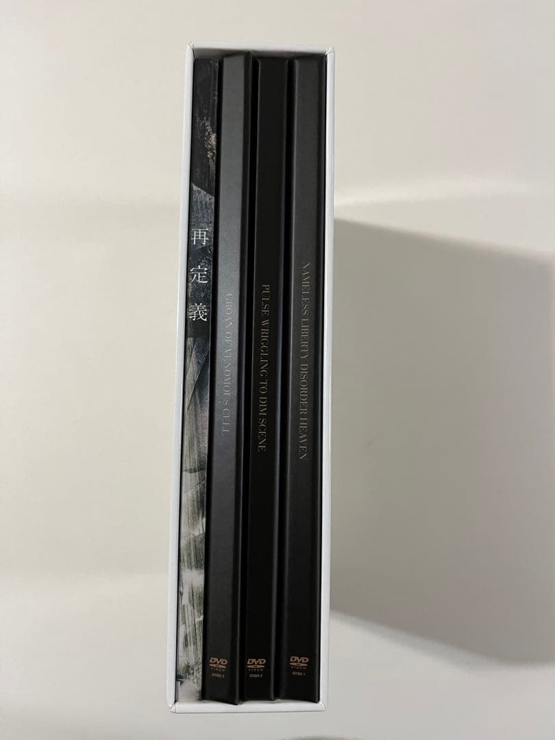 the GazettE【-再定義- COMPLETE BOX】FC限定DVD