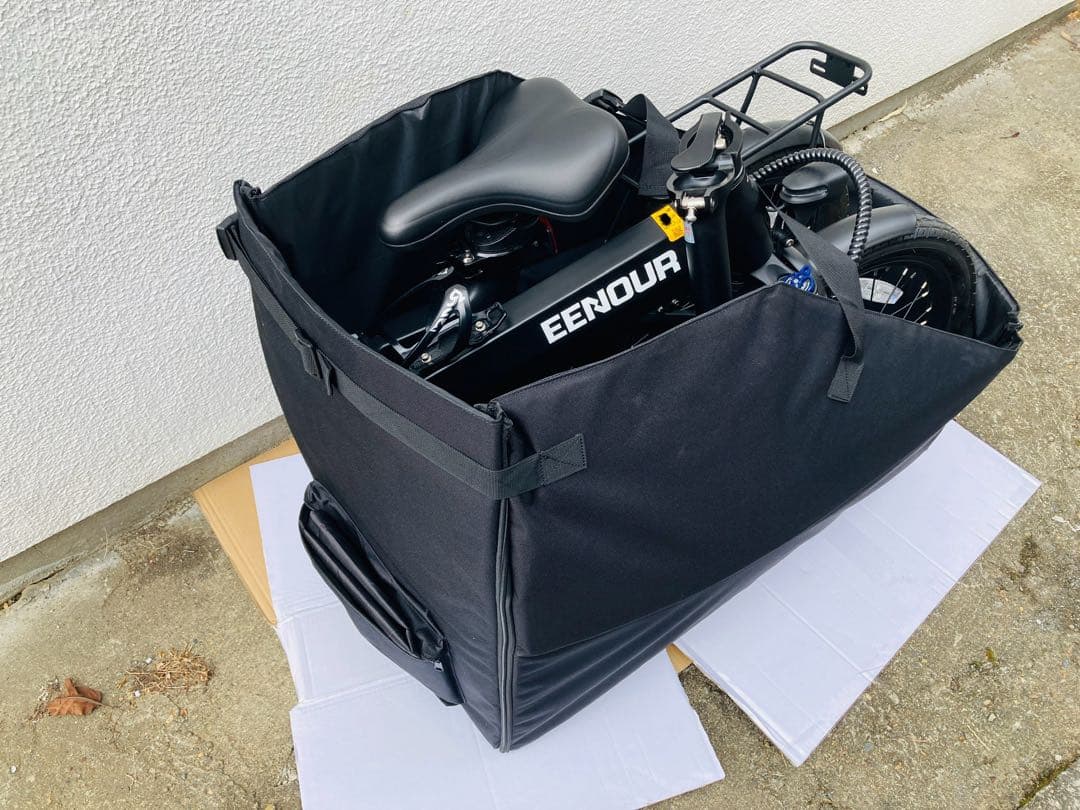 【収納ケース付】EENOUR 電動自転車 C2 折り畳み式 20インチ