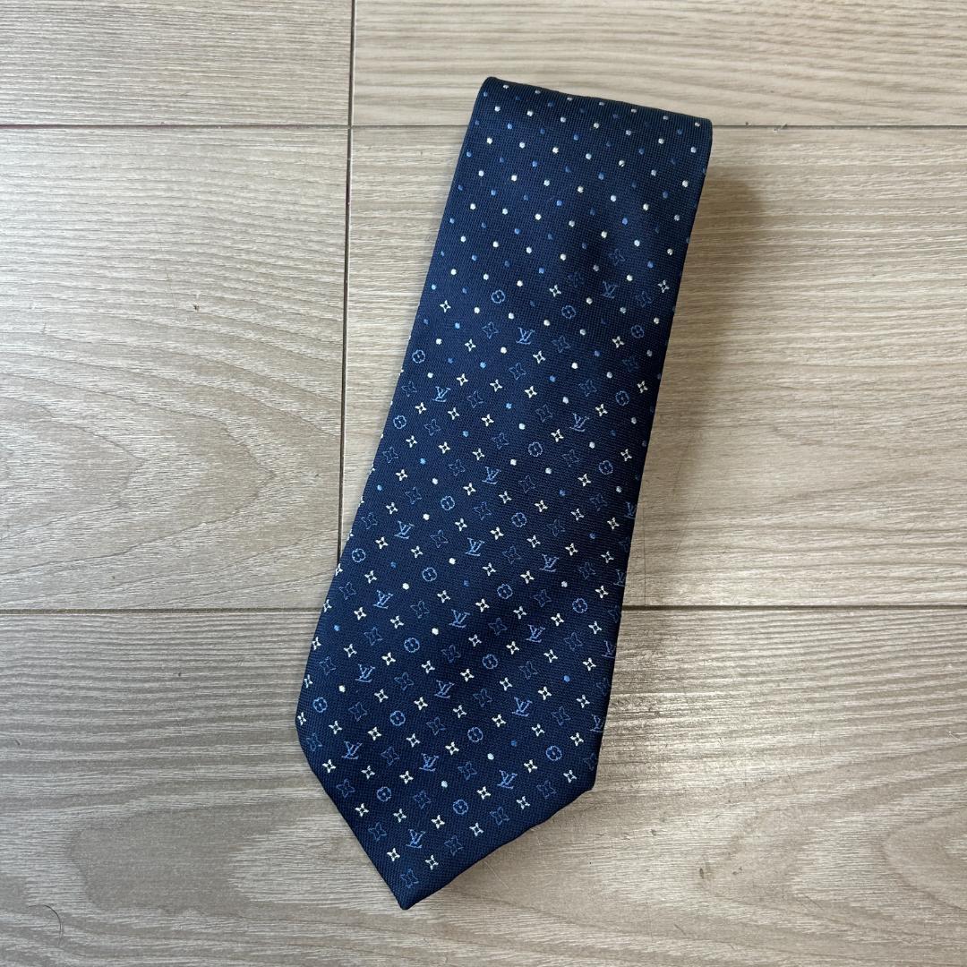 LOUIS VUITTON ネクタイ・モノグラム グラディエント ドッツ 8CM