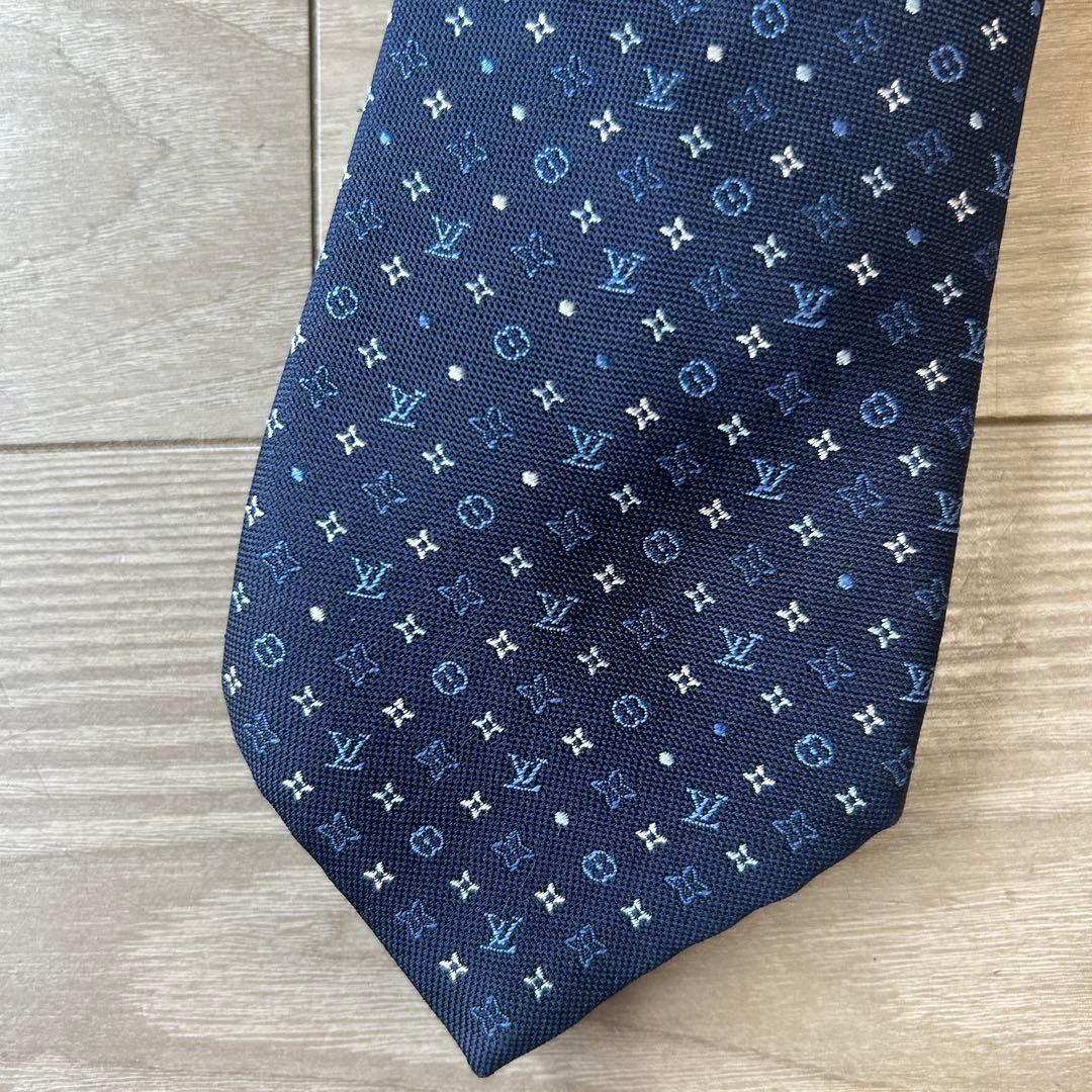 LOUIS VUITTON ネクタイ・モノグラム グラディエント ドッツ 8CM