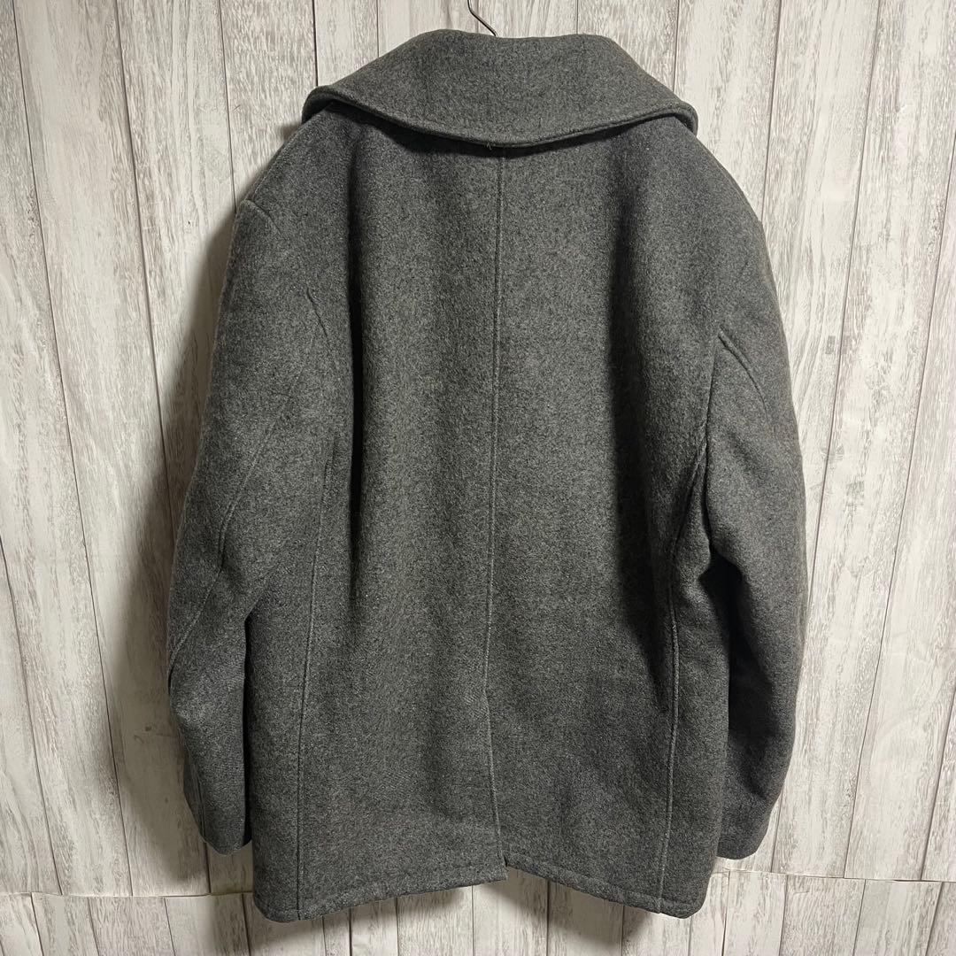 【レア】Schott ピーコート メルトン グレー キルティング　USA製 40