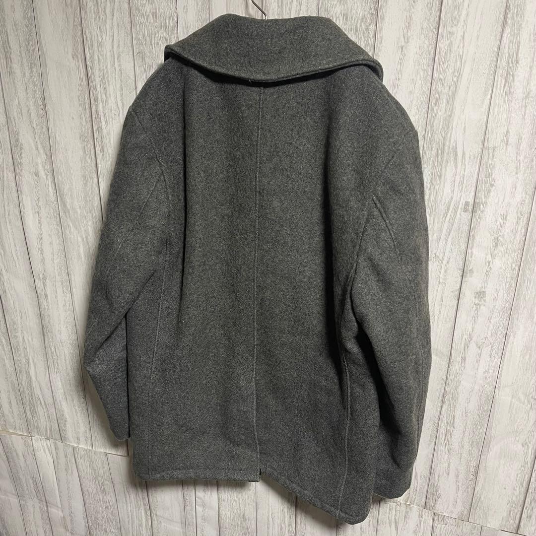 【レア】Schott ピーコート メルトン グレー キルティング　USA製 40