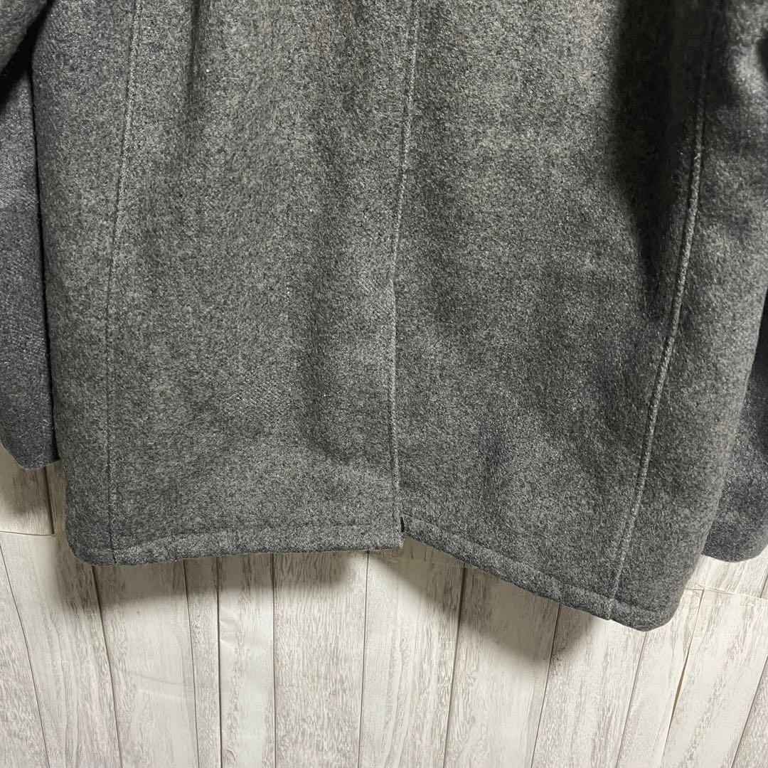 【レア】Schott ピーコート メルトン グレー キルティング　USA製 40