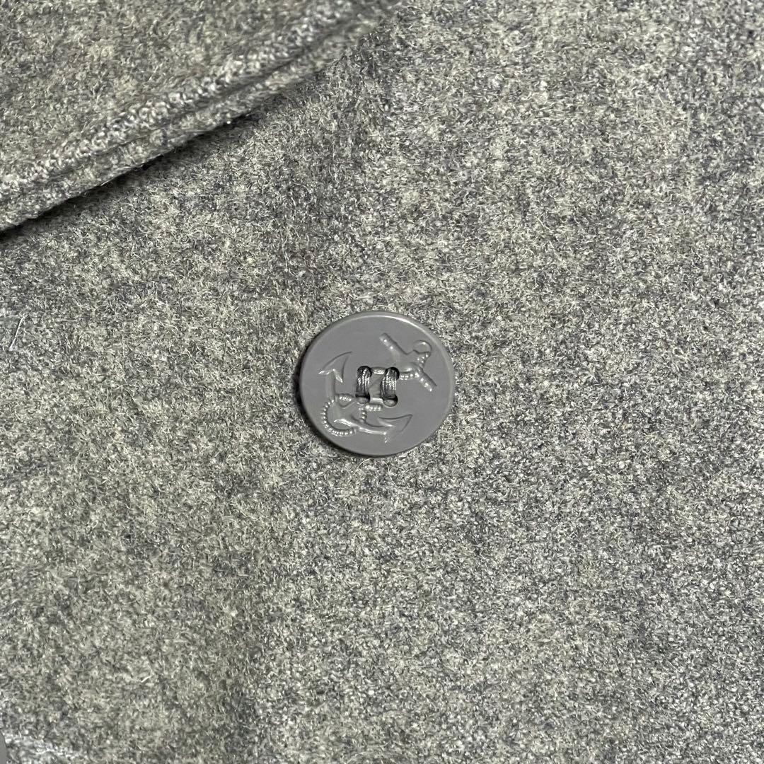 【レア】Schott ピーコート メルトン グレー キルティング　USA製 40