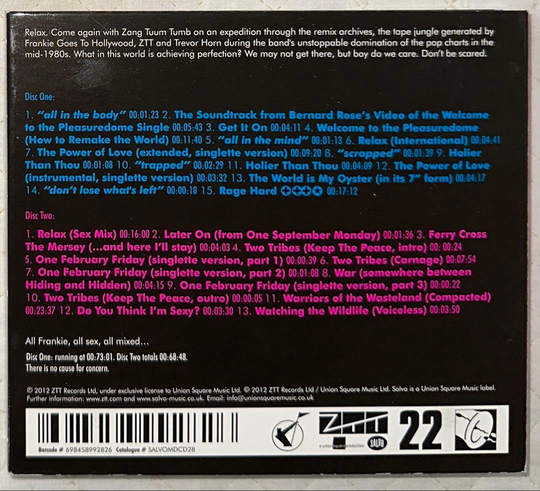 2CD！FRANKIE GOES TO HOLLYWOOD / SEX MIX