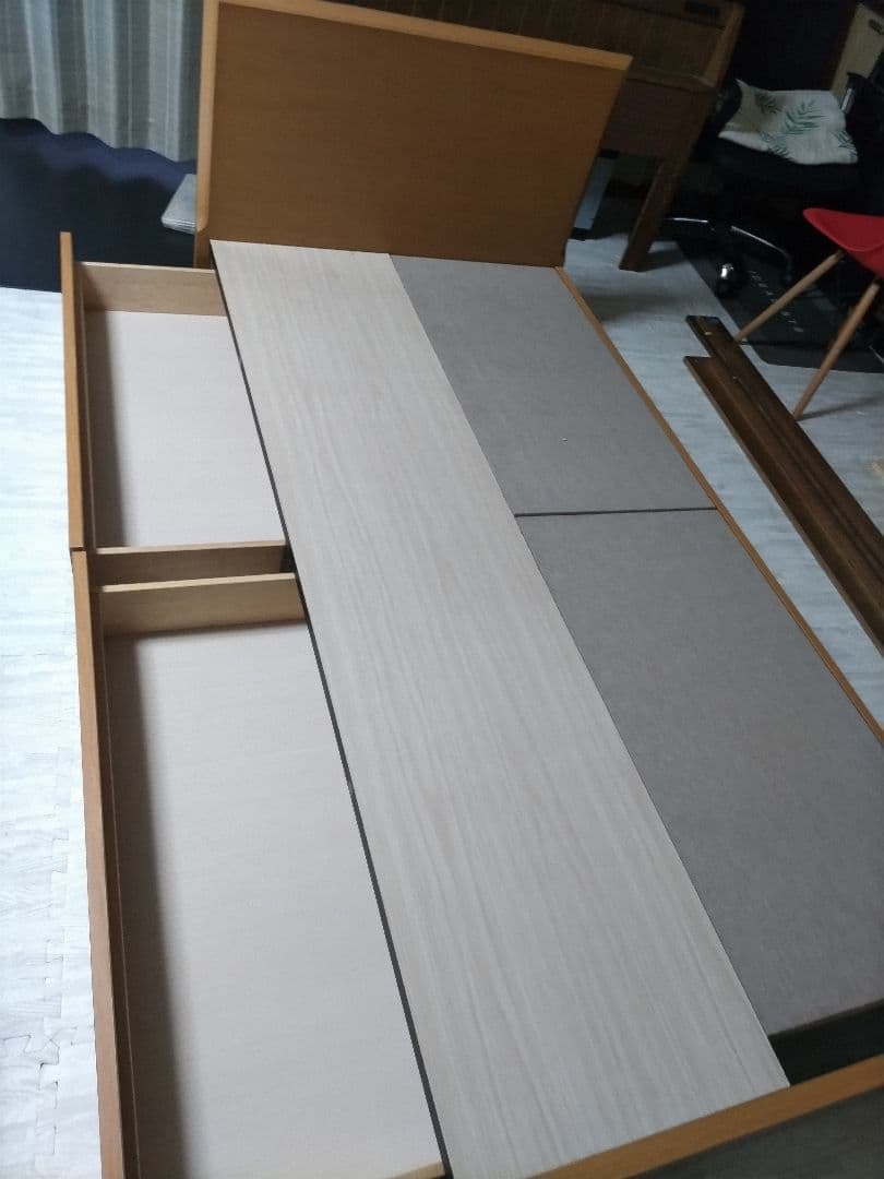 札幌市近近郊の方限定！送料無料！フランスベッド 収納付きシングルベッド