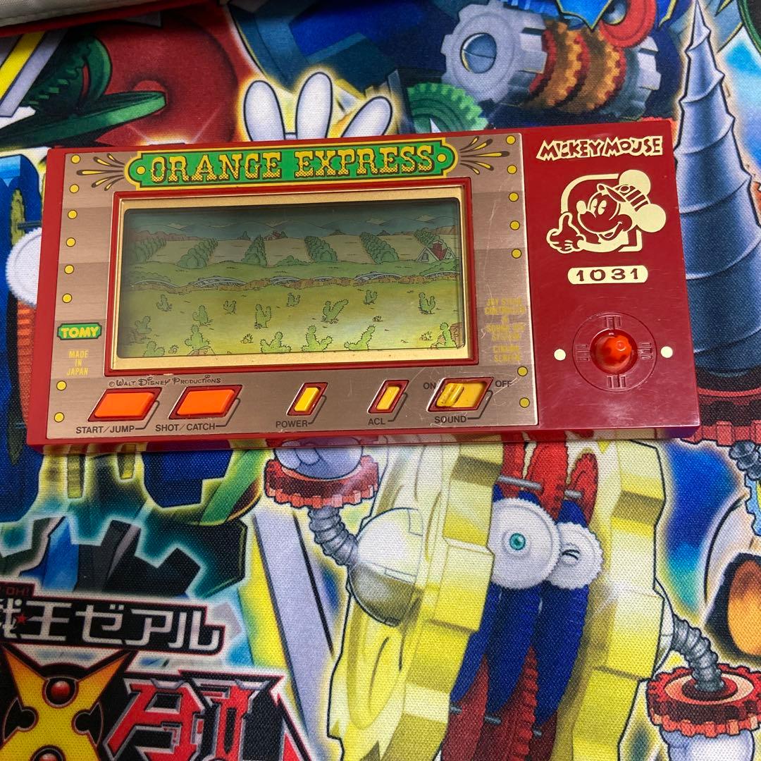 TOMY ゲームウォッチ ミッキーマウス／オレンジエクスプレス