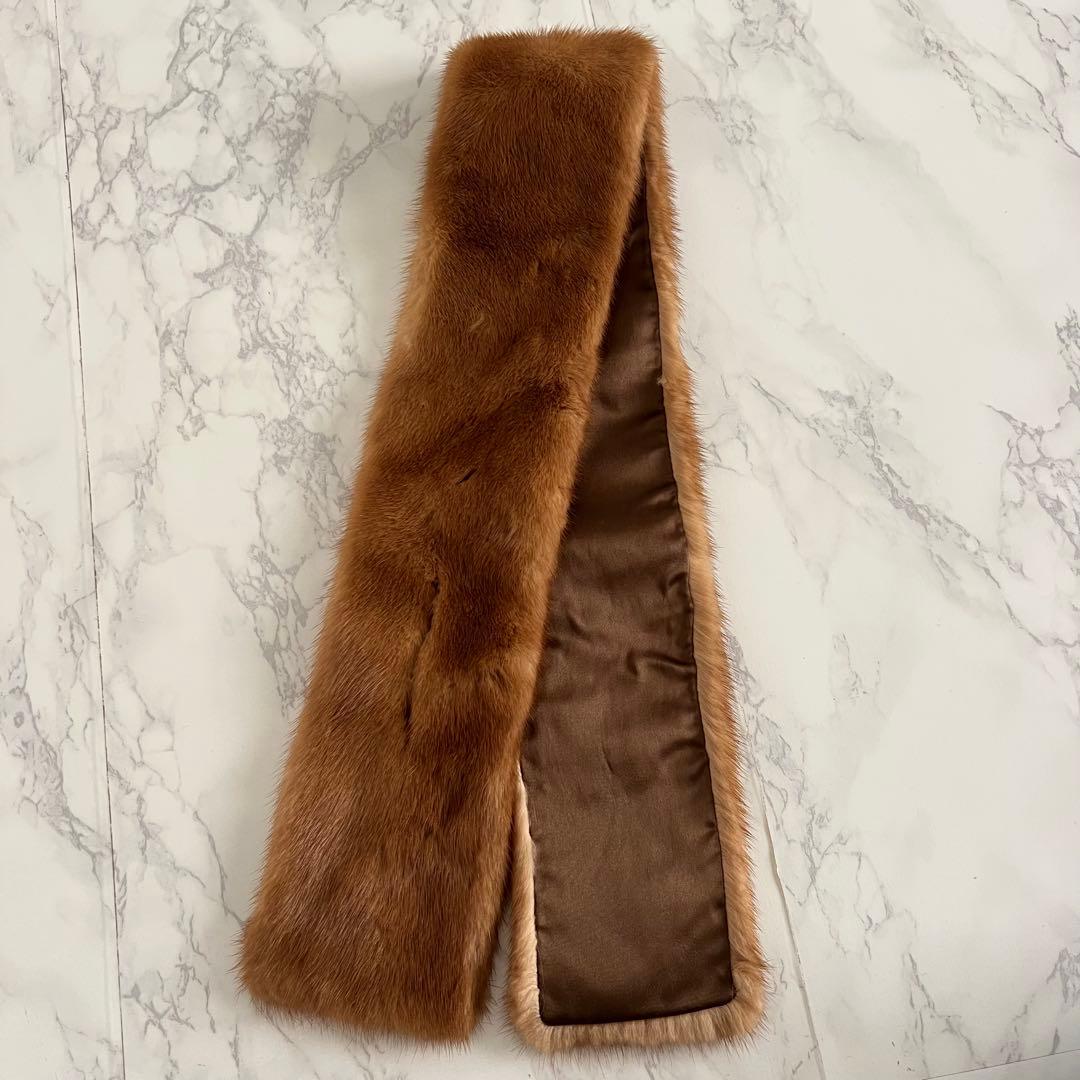 MaxMara　マックスマーラ　ミンクファー　リアルファー　白タグ