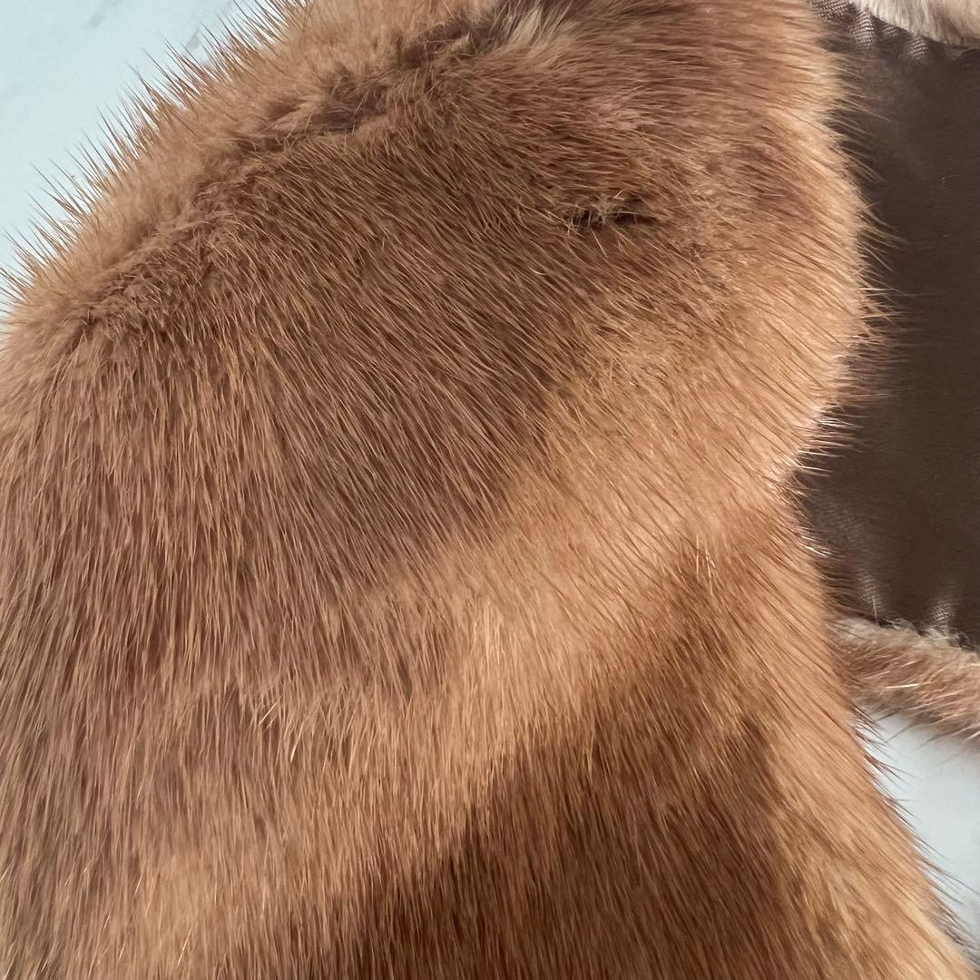 MaxMara　マックスマーラ　ミンクファー　リアルファー　白タグ