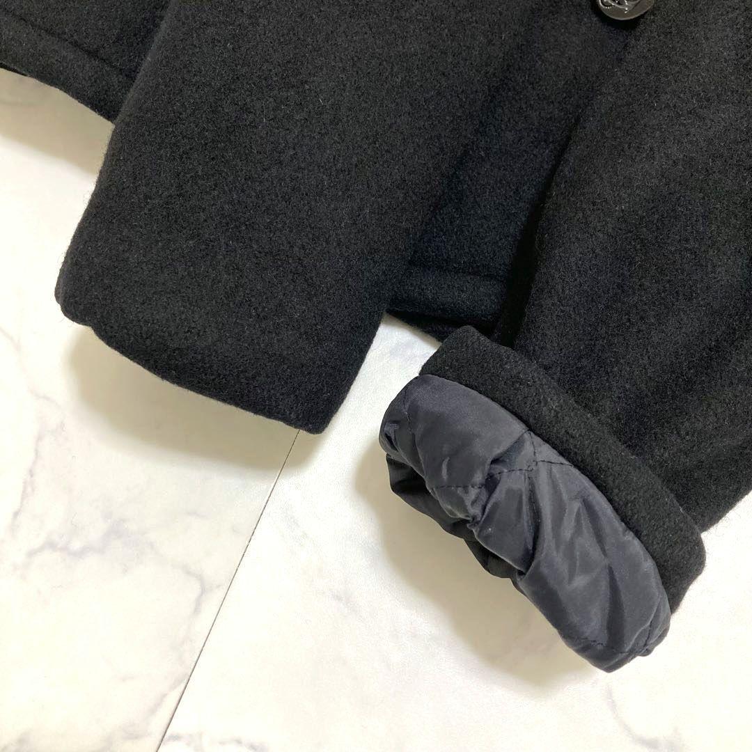 Schott メンズ ピーコート 740N メルトンウール キルティング 42