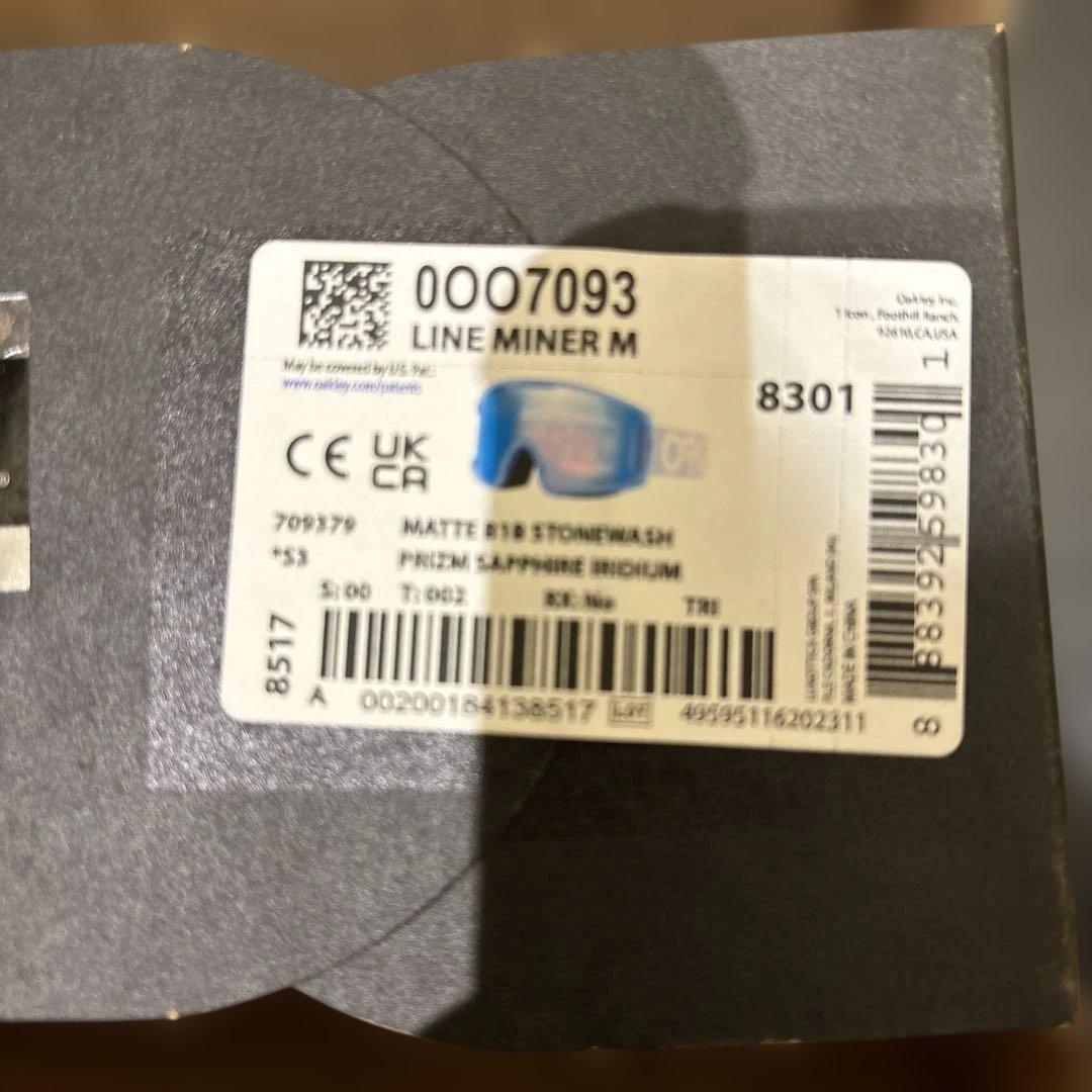 OAKLEY オークリー ゴーグル LINEMINER M OO7093-79