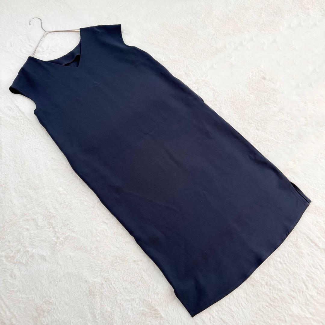 美品✨SOEJU ソージュ　2WAYワンピース　ネイビー　Mサイズ　現行品