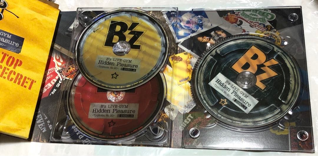 【未公開ライブ映像】B'z HiddenPleasure ライブDVD3枚組