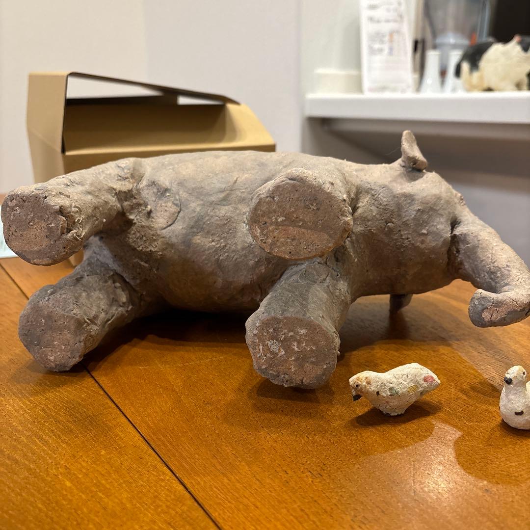 Do　ゾウと小鳥　フレンチブルドッグ