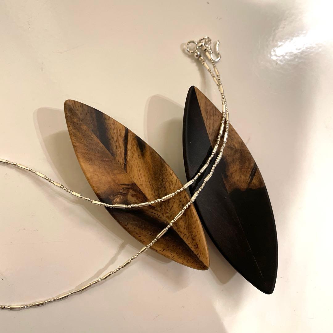 カレンシルバー　オニキス　ネックレス　※N70-3 ほか、ご依頼品