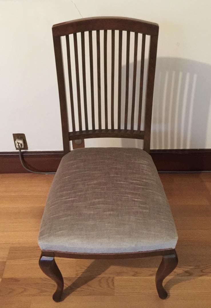 猫脚ダイニングチェア2脚セット 昭和レトロ ビンテージ クラシック