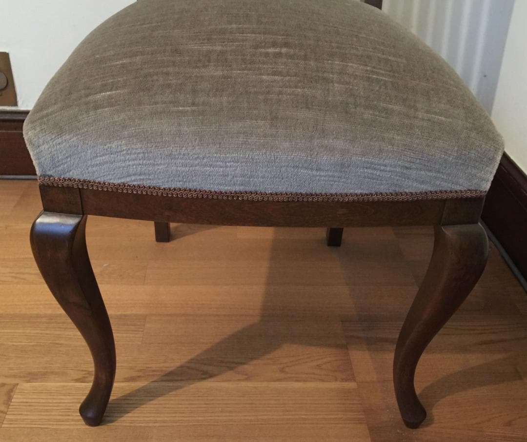 猫脚ダイニングチェア2脚セット 昭和レトロ ビンテージ クラシック