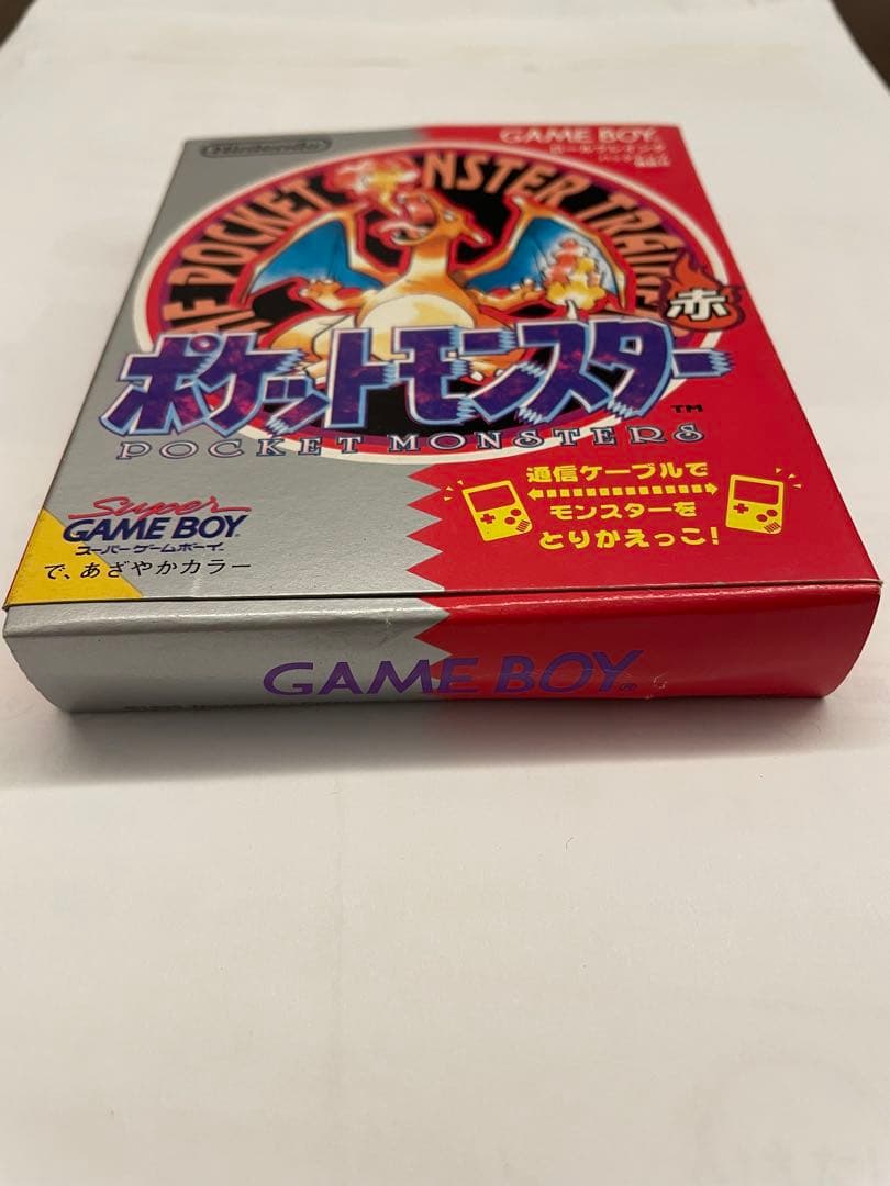 【箱のみ】ポケットモンスター 赤 ゲームボーイ