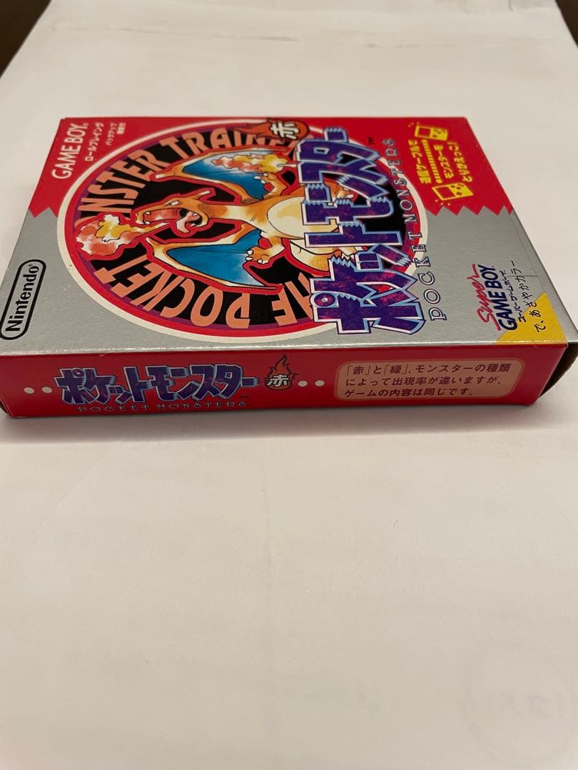 【箱のみ】ポケットモンスター 赤 ゲームボーイ