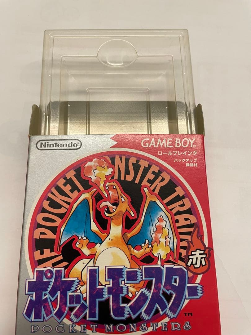 【箱のみ】ポケットモンスター 赤 ゲームボーイ