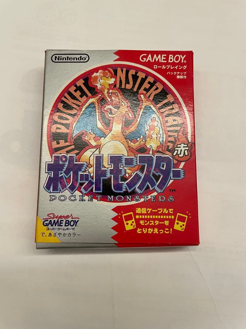 【箱のみ】ポケットモンスター 赤 ゲームボーイ