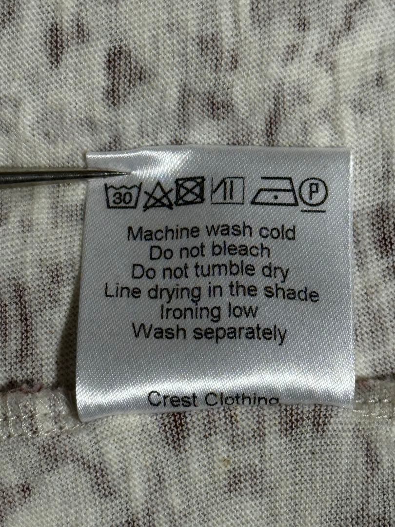 CREST CLOTHING カモ柄ロンT