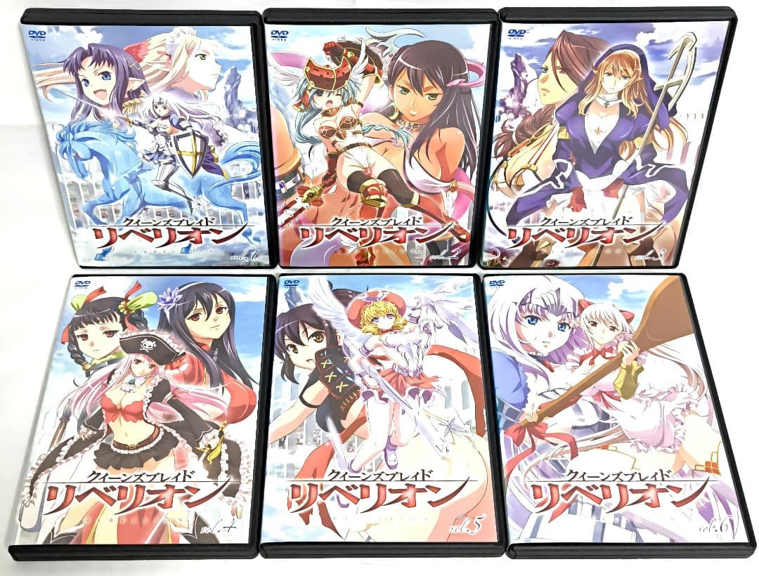 ケース無し//クイーンズブレイド【DVD】シリーズ全26巻セット